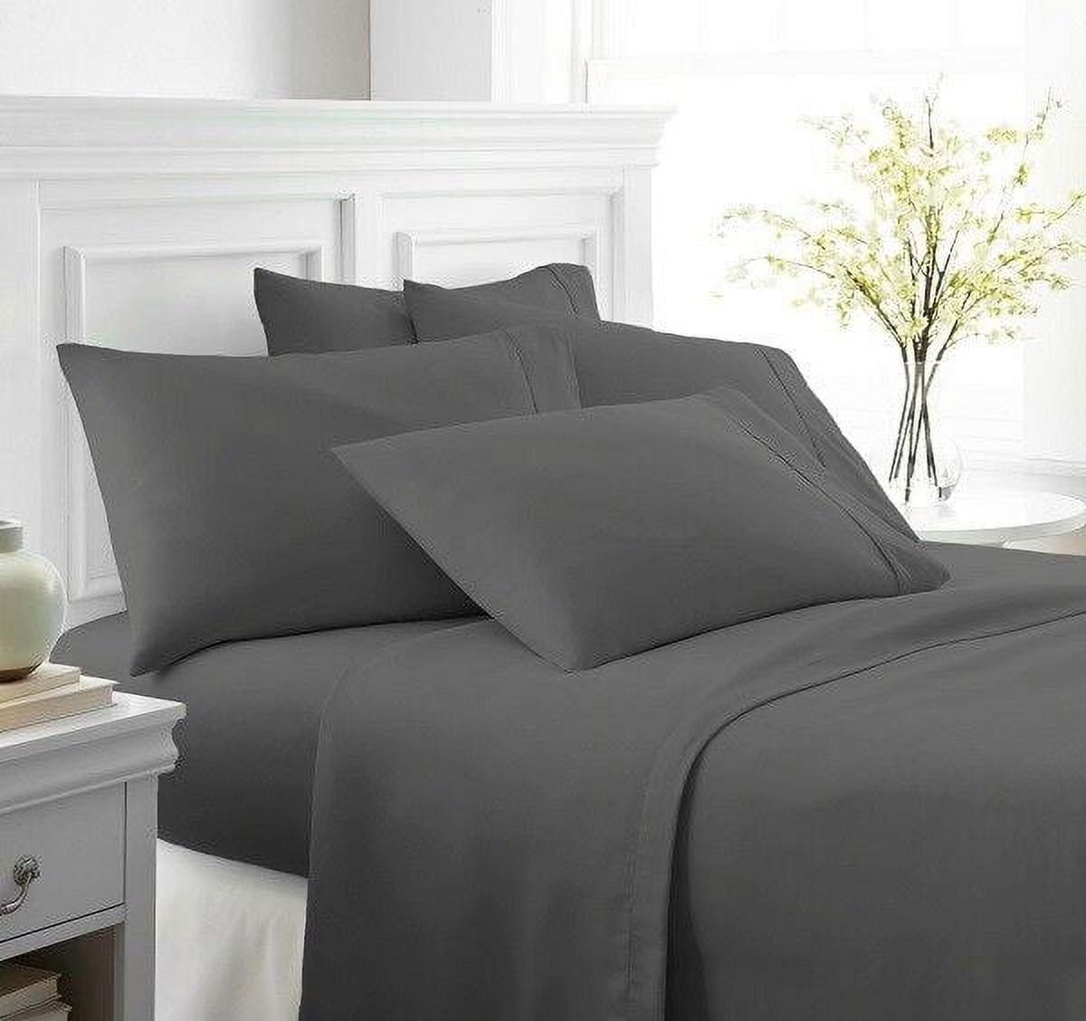 6 PIECE ULTRA PREMIUM SOFT QUALITY COMFORT COLLECTION DEEP POCKET BED SHEET SET