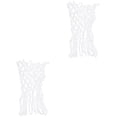 thumbnail image 1 of LEEYNEER Soccer Mesh Net Basketball Mini Hoop Heavy Duty Replacement Accessories Nylon Two-color Portable White, 1 of 6