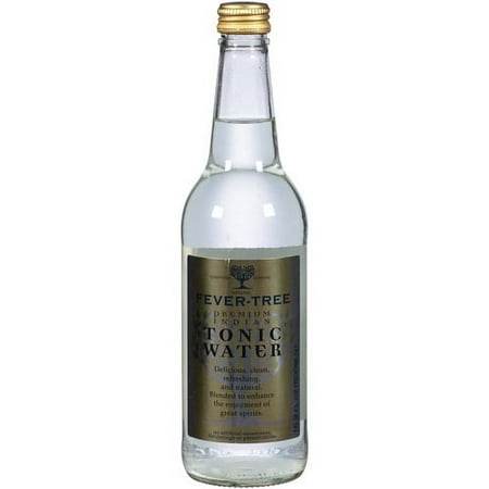 ***Discontinued by kehe 06_29***Fever-Tree Premium Indian Tonic Water, 16.9 fl oz, (Pack of 8)