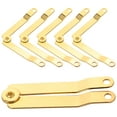 thumbnail image 1 of 6pcs Lid Support Hinges Antique Hinges Box Cabinet Support Hinges Universal Parts Sturdy Lid Stay Hinges Chest Hinges Lid Support Hinges Stay Hinges, 1 of 9