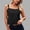 Black, variant on Elegant Lace Camisole Tank Tennis Top for Everyday Resort Wear Women's Sleeveless Bow Detail Blouse Spring Summer Light Purple L