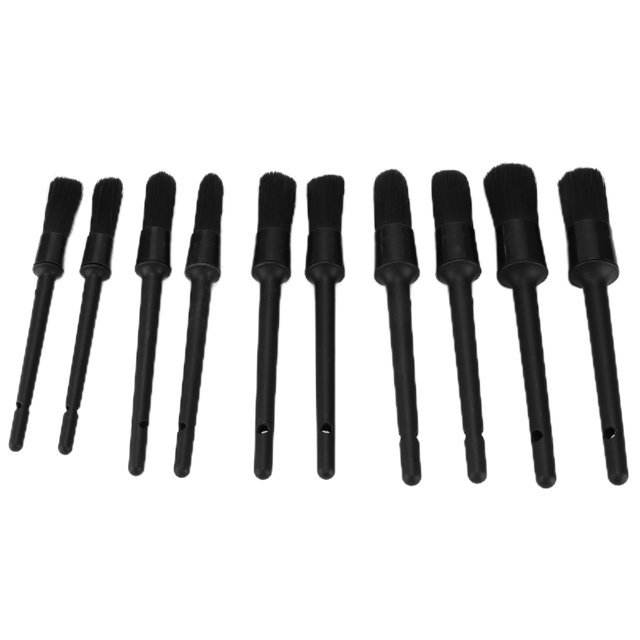 Cepillo de limpieza automático, 10 piezas, cepillos para quitar el polvo, cepillo para detalles, juego de cepillos para detalles, tecnología de vanguardia