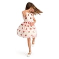 thumbnail image 4 of Kensie Girl Ruffle Cap Sleeve Dress with Strawberry Sequins Sizes 4-16, 4 of 6