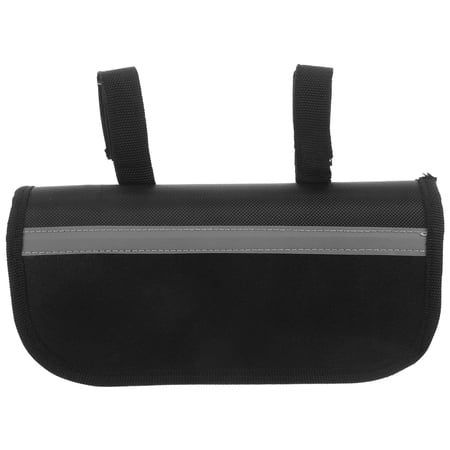 FOMIYES Portable Black Multifunction Bike Tool Holder Compact Fabric Maintenance Pouch