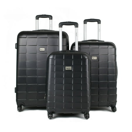 AMKA Palette Hardside 3-Piece Expandable Spinner Upright Luggage