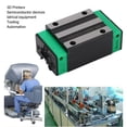 thumbnail image 4 of Linear Motion Guide Slide Block, Automatic Aligning Robust Great Strength Linear Bearing Block  For 3D Printing, 4 of 8