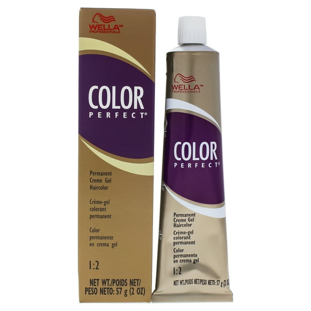 Gel colorante permanente para cabello Wella Color Charm 5A Marrón ceniza claro Unisex 2 oz