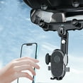 thumbnail image 1 of Teissuly Retractable Rearview Mirror Phone Holder For Car Phone Mount For Car 360° Rotating Rear View Mirror Phone Mount Car Phone Holder For All Smartphones Teissuly WER202311274529, 1 of 9