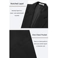 thumbnail image 5 of COOFANDY Mens Slim Fit Suit Jacket Blazer Lightweight Dress Jackets Casual Sports Coat, 5 of 7