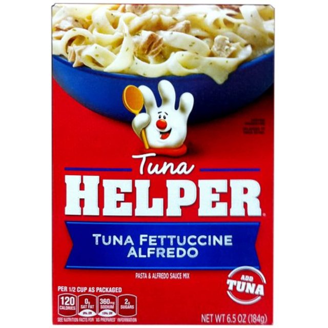 Betty Crocker Tuna Fettuccine Alfredo Tuna Helper 6.5Oz (4 Pack