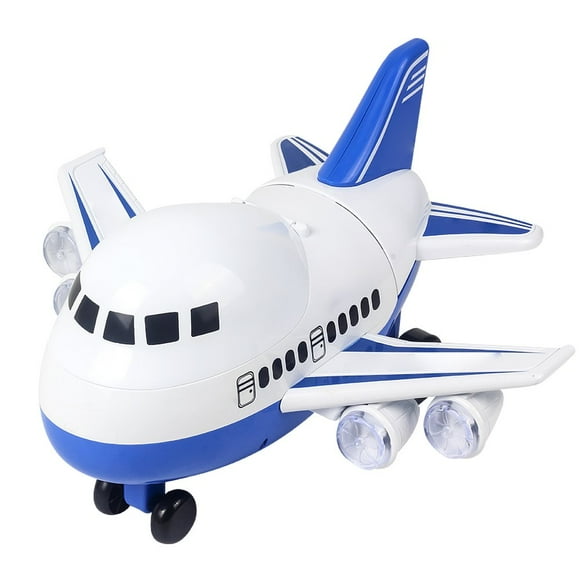 KEINXS Alcancía de Avión Gran Capacidad Banco de Monedas de Avión Educativo Alcancía de Avión Juguete Suave Tarro de Dinero de Avión para el Hogar Niños