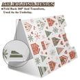 thumbnail image 2 of FORMRS A4 Clipboard Folder with Pen Holder Horizontal Foldable School Office Binder, Orange Nordic Christmas, 2 of 9