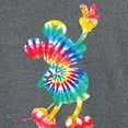 thumbnail image 3 of Mickey & Friends - Mickey Mouse Tie Dye Silhouette - Men's Long Sleeve T-Shirt, 3 of 5