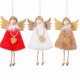 thumbnail image 1 of 3 Packs Christmas Angel Girl Tree Ornaments, Cute Fairy Doll Pendant Xmas Hanging Decorations Tree Topper Decor Adorable Party Dolls for Halloween Xmas, 1 of 5