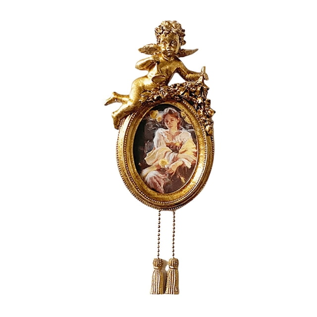Baroque Photo Frame Ornate Picture Frame Antique Style Centerpiece Picture Display Stand Tabletop Wall Hanging Photo Frame For Photo Gallery