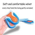 thumbnail image 5 of Gel Heel Pad Insoles U‑Shaped SEBS Cushion 1 Pair Shock Absorbing Heel Pain Relief Inserts for Men Women S/L, 5 of 6