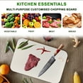 thumbnail image 6 of YIKA Household Cutting Board Kitchen Cutting Board Fruit Cutting Board Double-sided Cutting Board Multifunctional Cutting Board Three Sizes Available White, 6 of 6