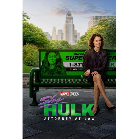 She-Hulk Attorney at Law Movie Poster TV Series Quality Glossy Print Photo Wall Art Tatiana Maslany Sizes Available 8x10 11x17 16x20 22x28 24x36 27x40 #2 (11x17)
