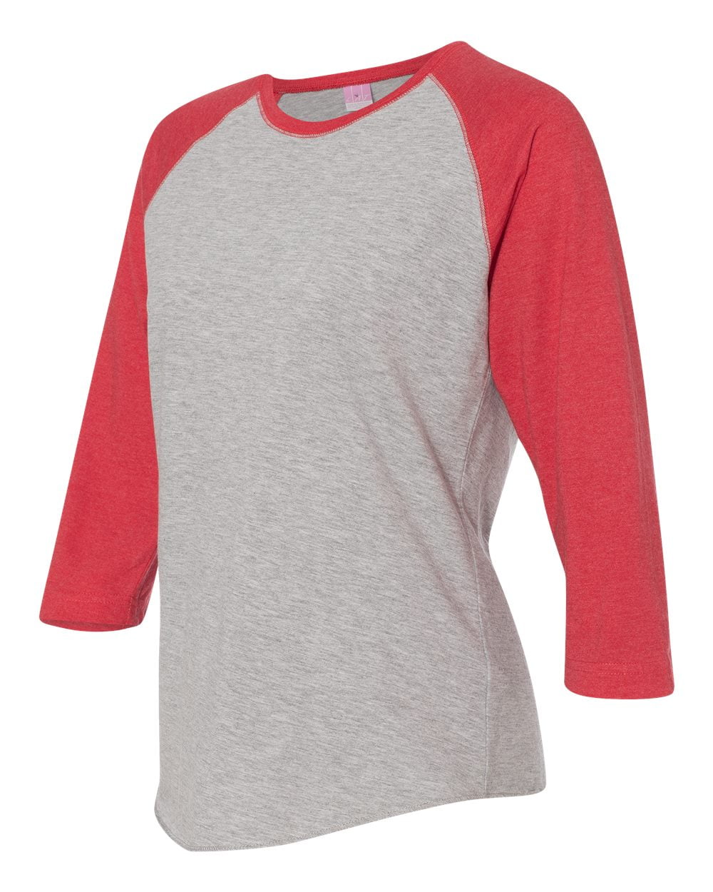 LAT Women's Long Sleeve Baseball Fine Jersey Tee