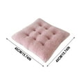 thumbnail image 3 of Desk Chair Seat Cushion Solid Color Frosted Chair Cushion Dining Chair Cushion Office Student And Winter Seat Cushion Non Fading Car Cushion Cushion For Office Chair, 3 of 4