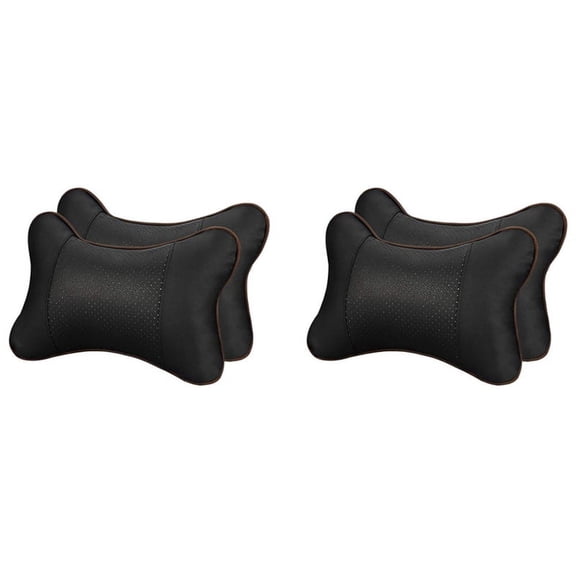4Pcs Car Neck Pillow Breathable Head Rest Cushion Headrest Comfortable Soft for Travel Seat