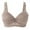 Gray, variant on Bras for Women Wireless Push Up Comfort Everyday Bra Lightly Lined Wireless Full-Coverage Tshirt Bras with Support Beige 38C