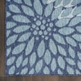 thumbnail image 5 of Nourison Garden Oasis 9' x 12' Navy Tropical Rug, 5 of 10
