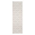 thumbnail image 3 of Gertmenian Malini Haley Beige Modern Geometric Tonal Polyester High-Low Indoor Area Rug, 2x8, 3 of 6