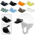 thumbnail image 2 of 3 Snap-Button Visor Lens Visor Flip Up Wind For Motorbike Helmet M5P8, 2 of 9