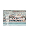 thumbnail image 3 of Unique Loom Narenj Collection Area Rug - Newcastle (3' 1" x 5' 3" Rectangle Blue/Beige), 3 of 7