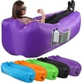 thumbnail image 1 of Canapé/sofa Gonflable Extérieur - Tissu en Nylon Robuste - Canapé de Camping, Plage, Extérieur avec Poches en Filet - avec Sac de Rangement, 1 of 9