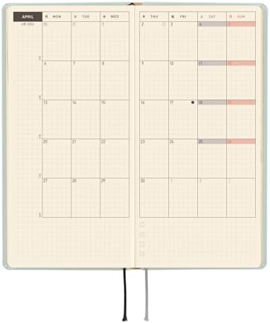 Agenda Hobonichi Techo 2026 Weeks – Édition Moomin Little My – Début Janvier, Format Slim, Papier Tomoe River - 8