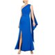 thumbnail image 1 of Adrianna Papell Vestido con pliegues para mujer, Azul, 8 Adrianna Papell Vestido, 1 of 1