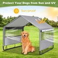 thumbnail image 3 of Carpa Sombrilla para Perros LitaiL Gris para Perros Pequeños y Grandes, 3 of 8