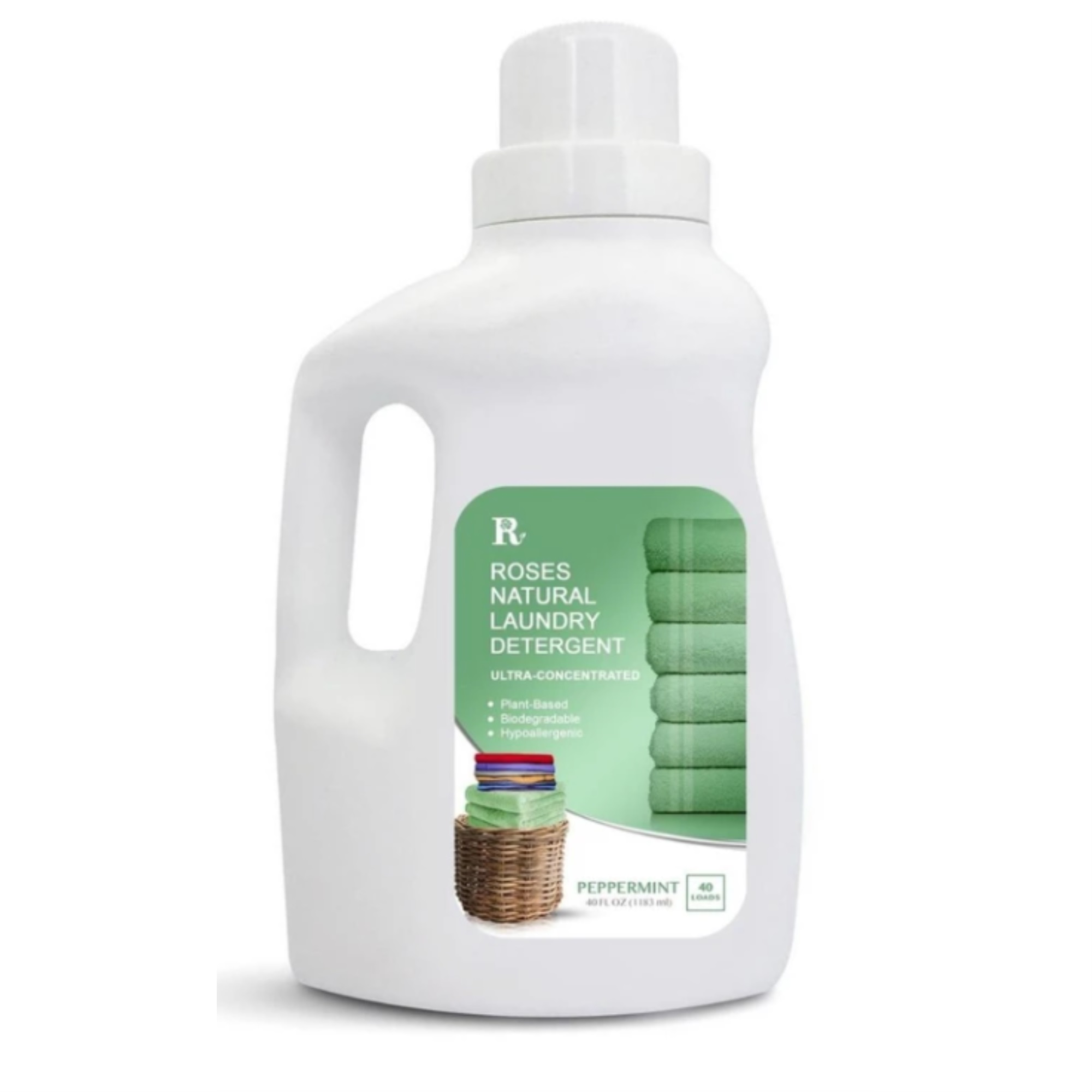 Natural Laundry Detergent Peppermint 40oz