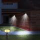 thumbnail image 5 of Céspedes solares Patios al aire libre Paisajes Céspedes Farola Jardín Iluminación de cabañas Aplique de pared Aplique solar de pared, doble propósito Ubicación Luz de enchufe de piso, 5 of 7