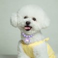 thumbnail image 3 of Pet Necklace Beaded Collar Small Dog Accessories Non-Fading Artificial Pearl Adjustable Pet Jewelry for Daily Dressing Photos Outings, 3 of 8