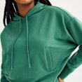 thumbnail image 3 of Women's FLX Embrace Cropped Hoodie Color: Mineral Black Size: MEDIUM, 3 of 4