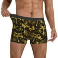 thumbnail image 3 of Mens Underwear - palm tree yellow Breathable Stretch Boxers for Men Athletic Mens Boxer Briefs, 3 of 7