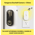 Kangaroo Security Photo Doorbell Camera + Chime