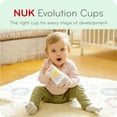 thumbnail image 2 of NUK Evolution Soft Spout Learner Cup, 8 oz., 2-Pack, 2 of 10