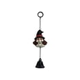 thumbnail image 2 of Aoznliie Halloween Wind Chimes, Resin Door Hanging Decor with Pumpkin Black Cat Bat Ghost, Spooky Porch Ornament for Fall Festive Display,9x4in, 2 of 6