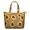 Beige Leopard Sunflower, variant on Black Sunflower Bud Pattern Travel Tote Bags for Women Carry On,Large Weekender Bags for Women Travel,Multi Functional Duffle Bag for Work,Shopping,Sports