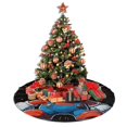 thumbnail image 4 of Falda para árbol de Navidad de Mario, suave y divertida, decoración navideña de granja con cuello para árbol de Navidad de 48", 4 of 4