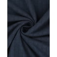 thumbnail image 7 of DARING DIVA Women's Cotton Ribbed Pullover V-neck Tops with Bottoms Pajama Sets L Black, 7 of 7