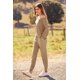 thumbnail image 4 of Conjunto Deportivo PRETTYGARDEN Otoño 2 Piezas de Punto Canalé Caqui XL, 4 of 8