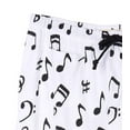 thumbnail image 6 of Little Blue House Women's Jersey Pajama Pants, Music Notes, X-Large, 6 of 9