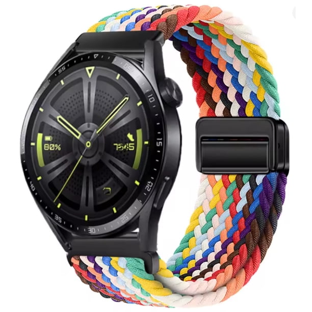Correa de Nylon Trenzado para Huawei Watch GT6/GT5/GT4/GT3, 5/4/3 Pro 22mm