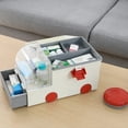 thumbnail image 4 of Boîte à Médicaments Multifonctionnelle Grande Capacité pour Ambulance, Boîte de Rangement Portable Grise, 4 of 5