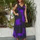 thumbnail image 2 of Vestido De Noche De Lujo Sin Mangas Para Mujer, Geometry Vestido De Fiesta, 2 of 5